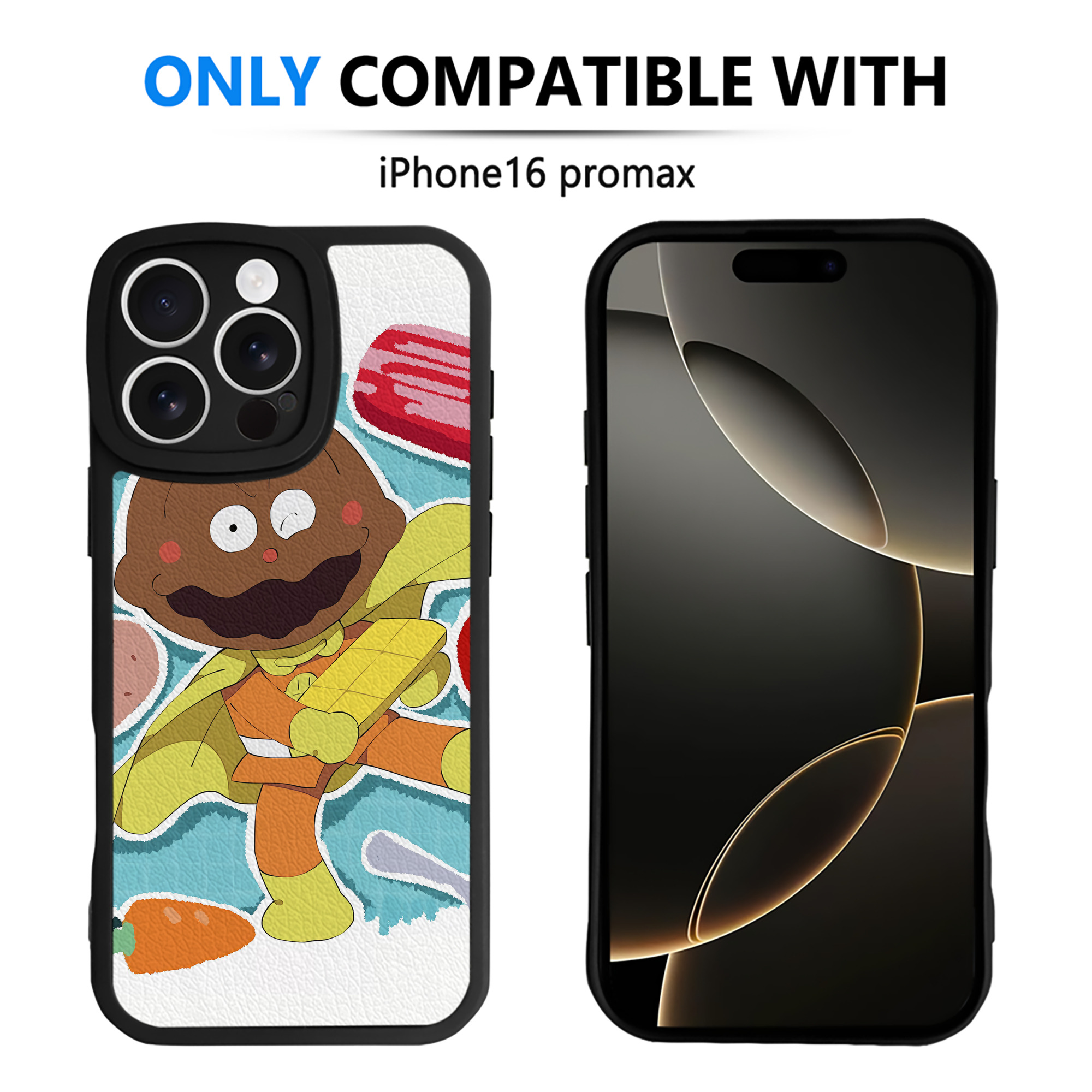 （画像用） アンパンマン Anpanman 【iPhone 16シリーズ対応】シリコンスマホケース（レザー調） 材質：シリコン